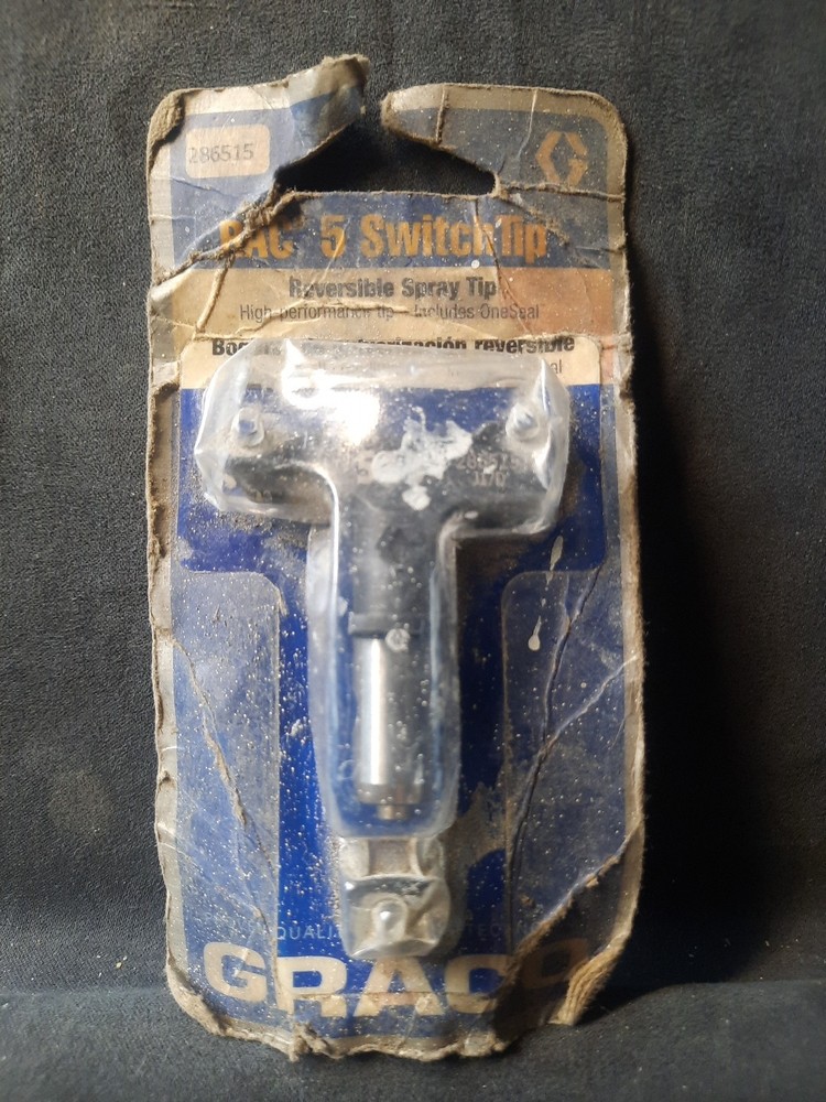 GRACO RAC 5 SWITCHTIP REVERSIBLE SPRAY TIP - (NEW) # 286515 READ