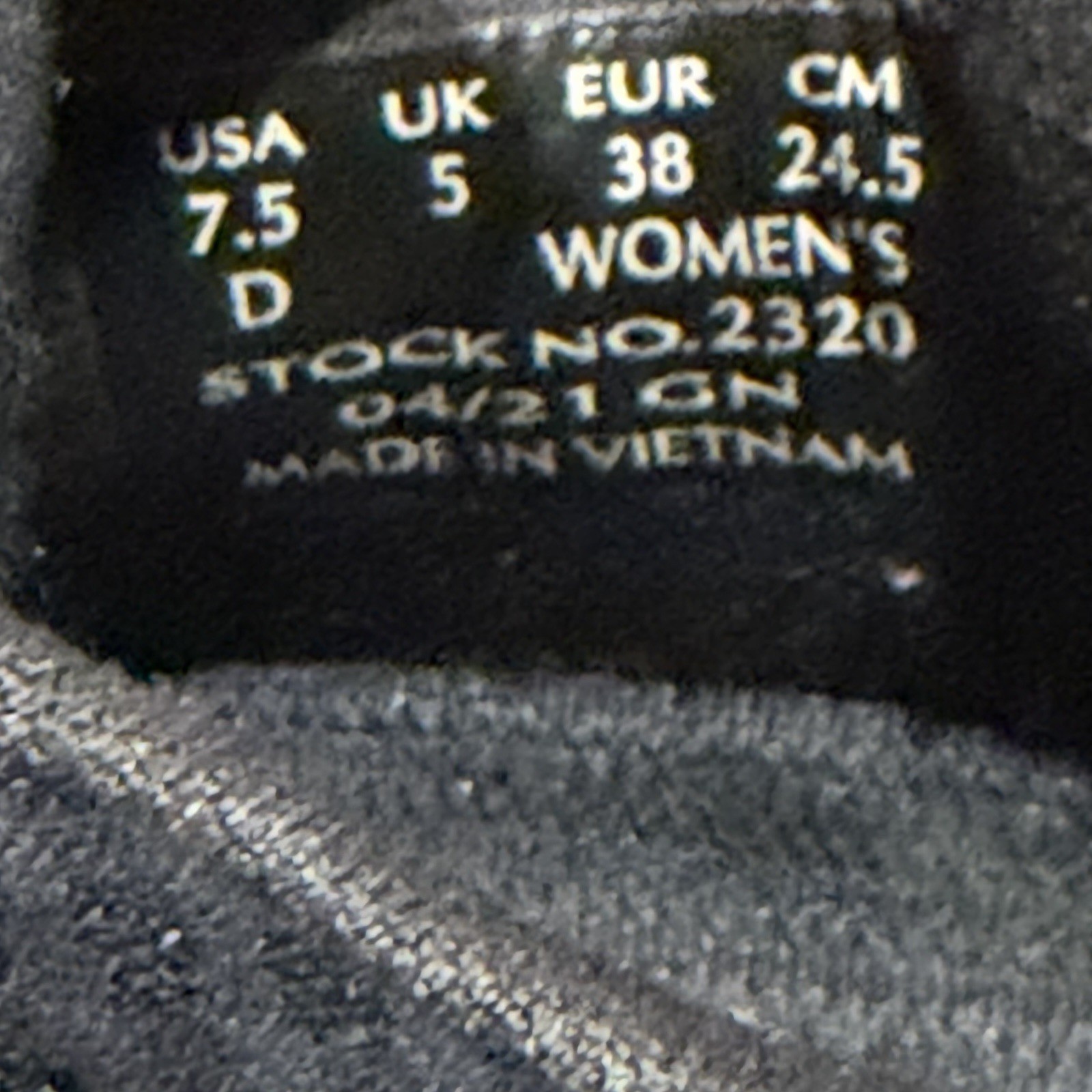 Red Wing Boa Shoes Women's US 7.5 Cooltech Athletics Work Shoe Black 2320 Steel