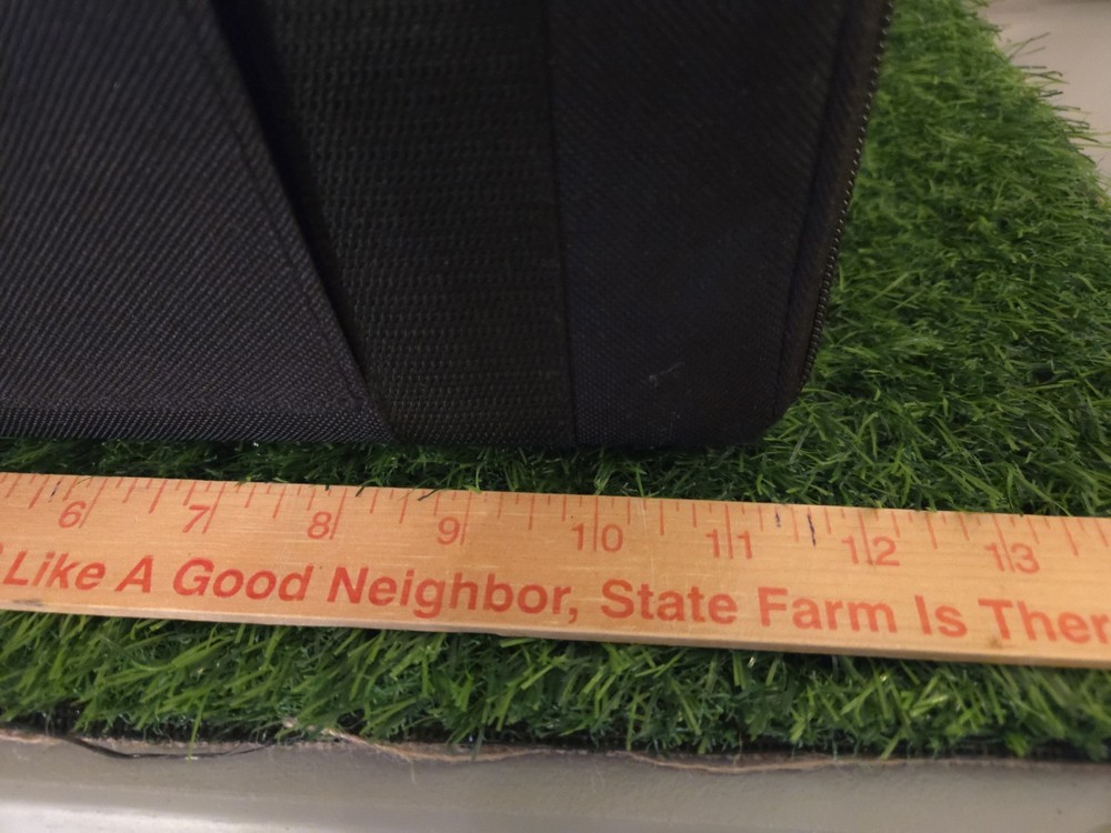 Double Sided Pistol Case, Soft But Ridgid Molded Plastic Frame