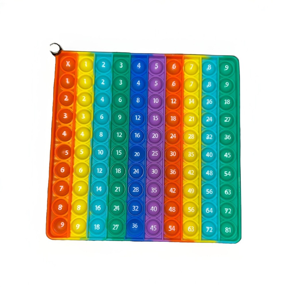 Multiplication/Addition Chart Pop It With Magnet