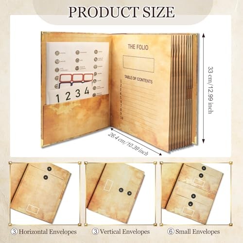 Document Organizer | Expanding File Folder for Important Papers, Maple Leaf