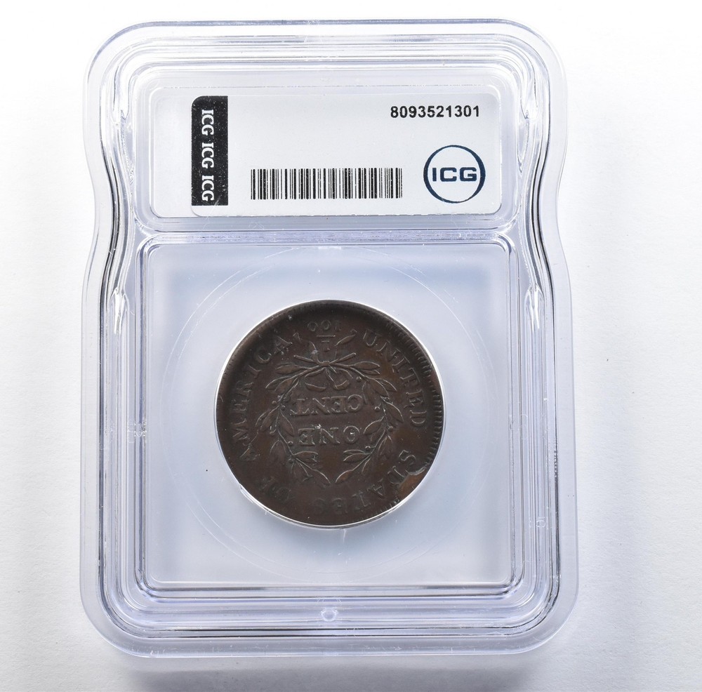 1798 Draped Bust Large Cent VF30 ICG *3081