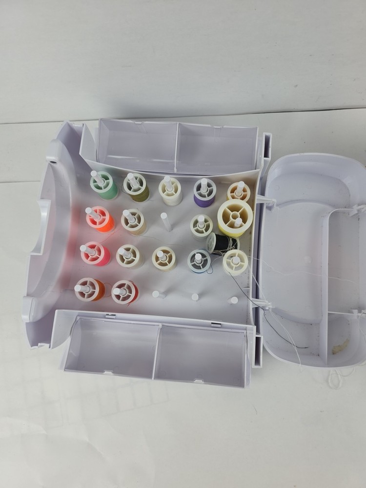 Singer Sew Essentials Folding Sewing Storage Box Kit Thread Organizer Case