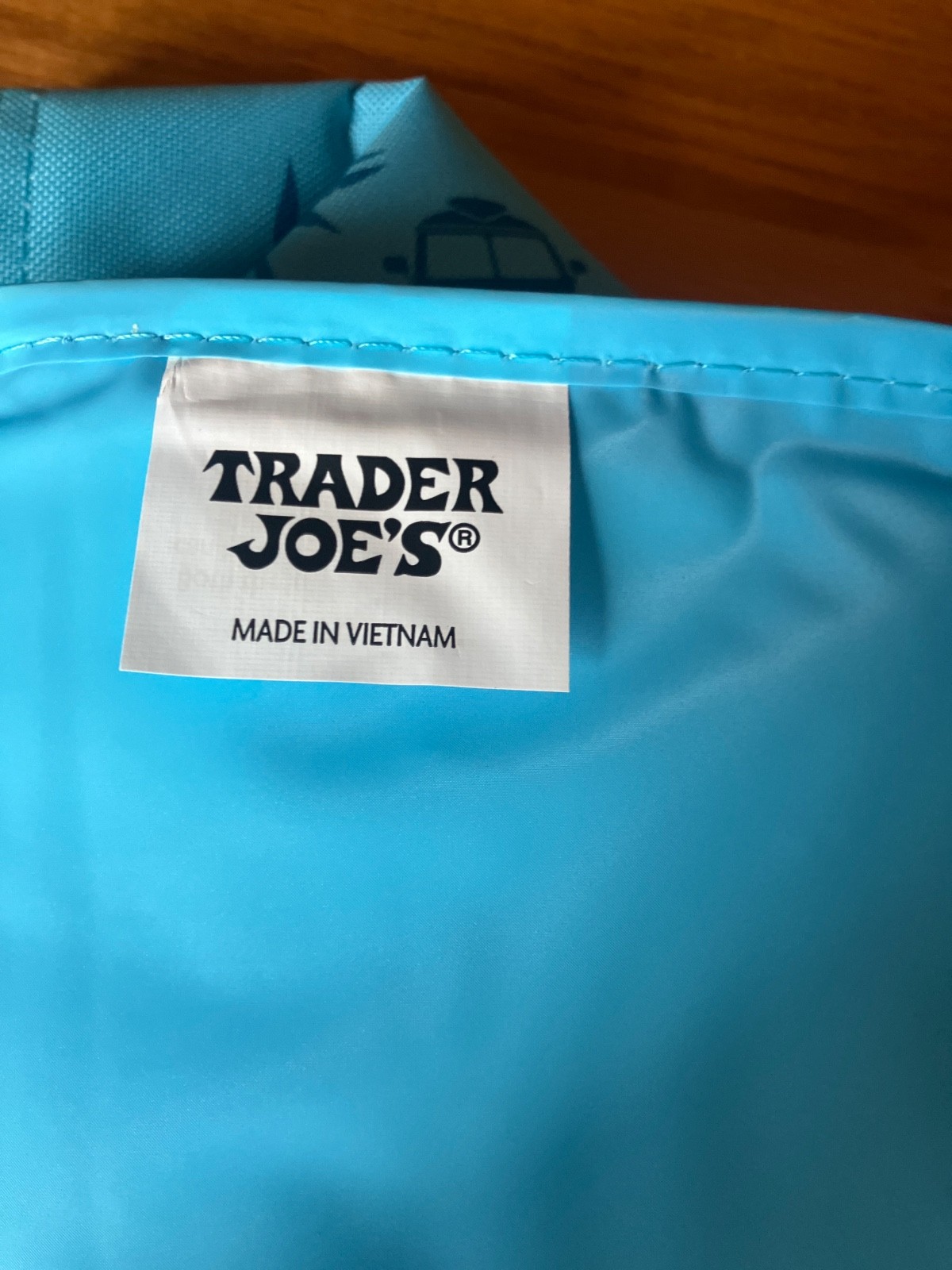 Trader Joe’s Mini Insulated BAG /TOTE BLUE LIMITED IN HAND. MORE AVAILABLE