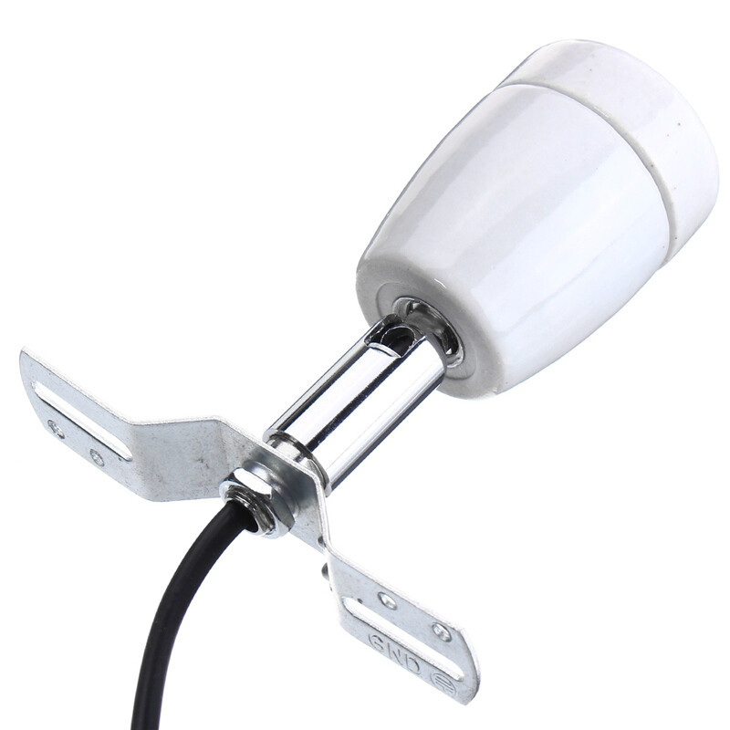360° Ceramic Reptile Light Heating Lamp Bulb Holder w/ Bracket/Switch E27 Socket