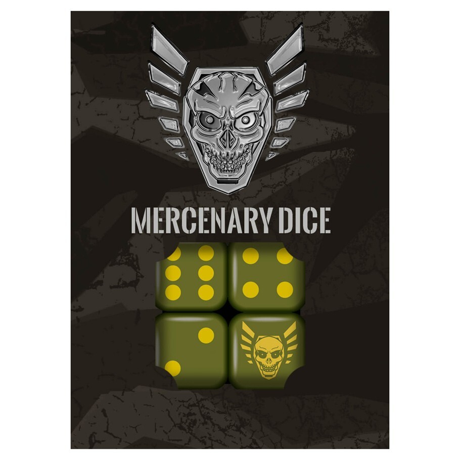 Traveller RPG Mercenary Dice Set MGP40071