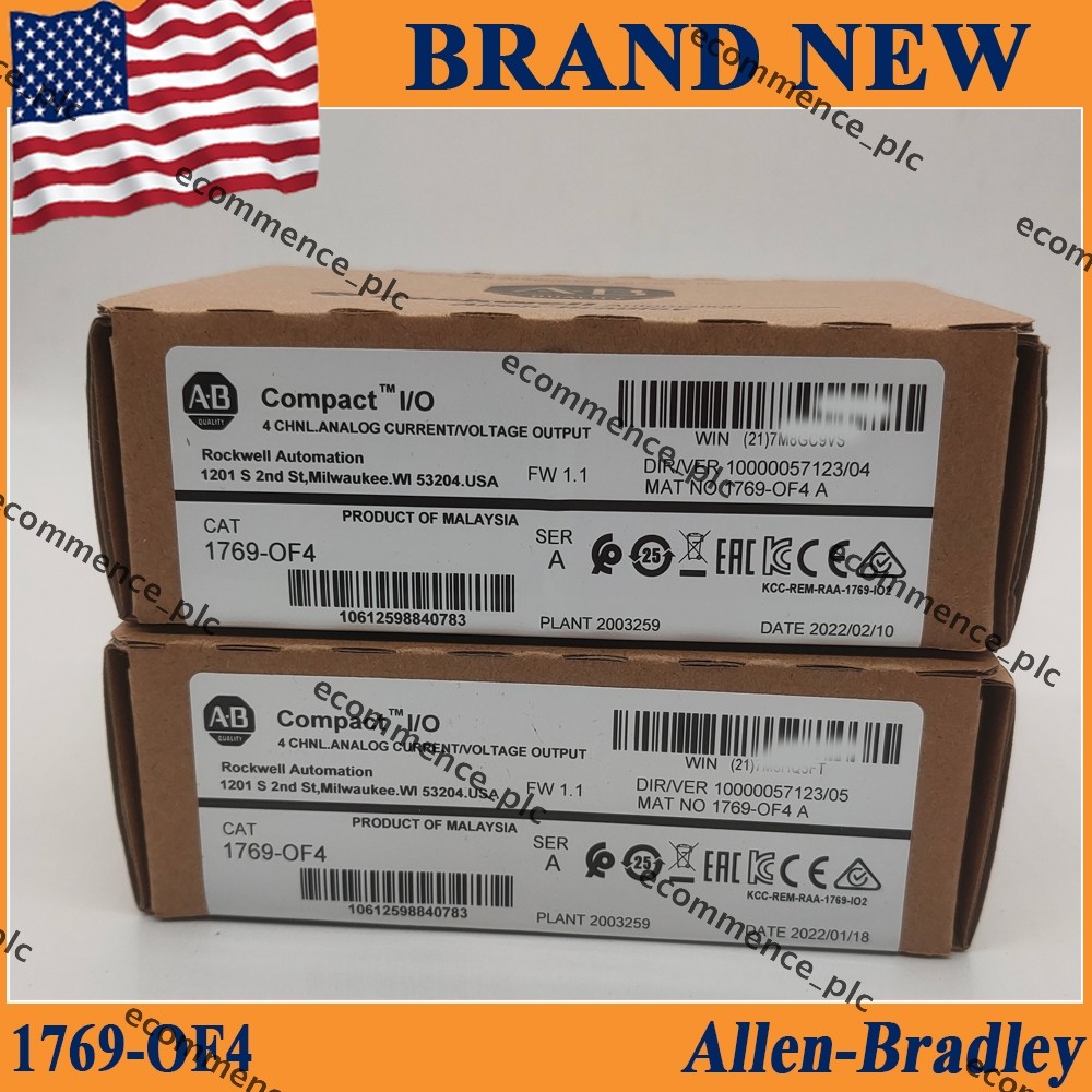 NEW PLC 1769-OF4 CompactLogix Analog Output Module 1769OF4