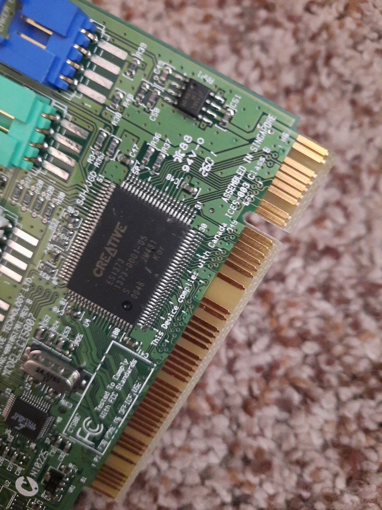 [TECH] CREATIVE Audio PCI Sound Card