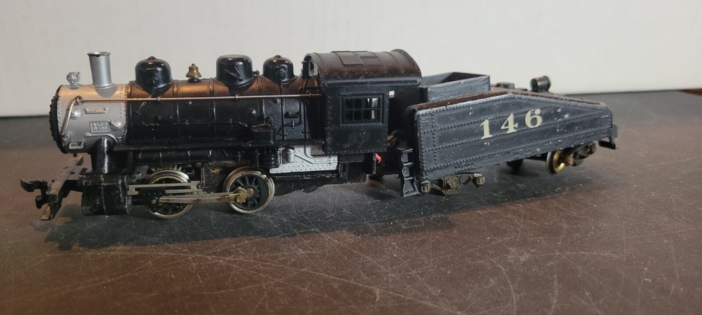 S1 HO Train Engine Locomotive SECOND CAR 146 HORN HOOK