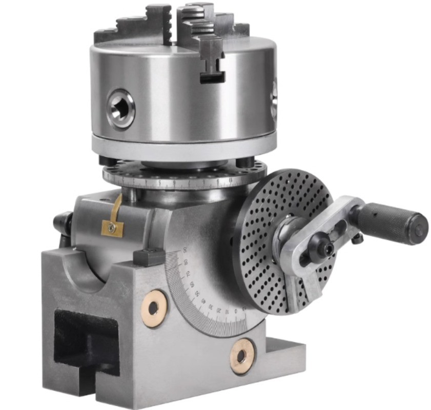 Small Milling Machine Indexing Head for Vertical and Horizontal Applications