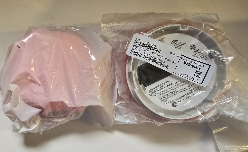 3 Pack Simplex 4098-9601 Smoke Detector Head