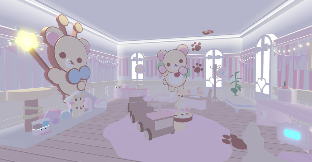 ⭐Adopt pets🐈 Tiny Bear Preppy💗 House Home🏠