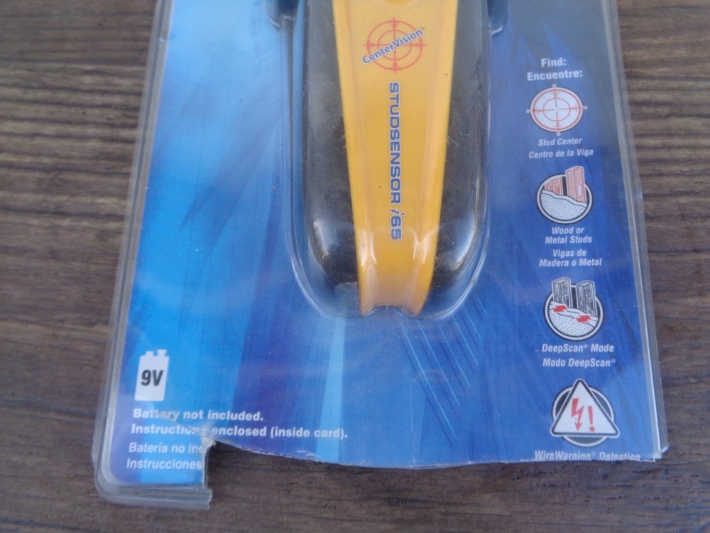 ZIRCON StudSensor i65 OneStep Center and Edge Finding Electronic Stud Finder