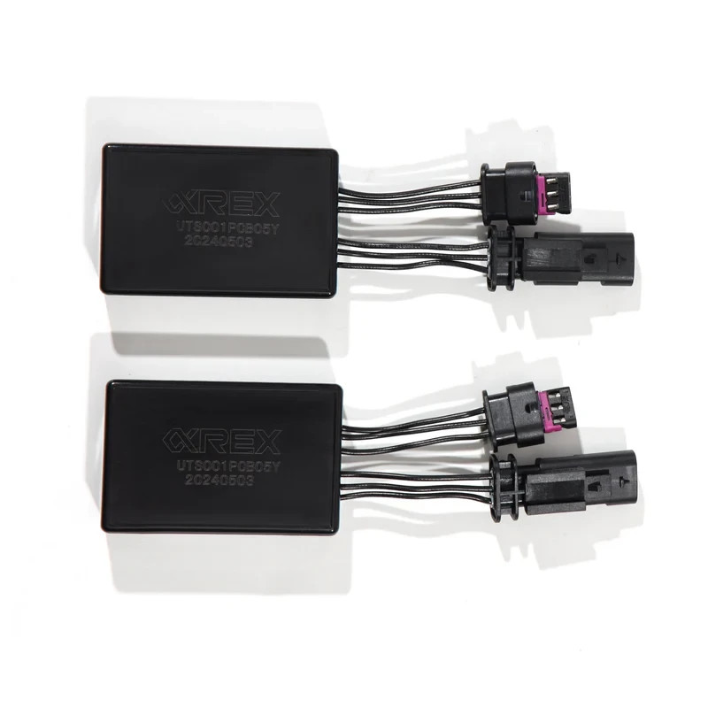 AlphaRex Decoder for 17-23 Model 3 Y w/ stock Reflector Headlight Double LED Fog