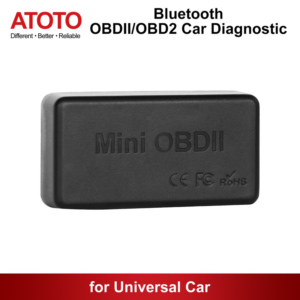 ATOTO Bluetooth OBD2 Code Reader For Android Torque Super Diagnostic New