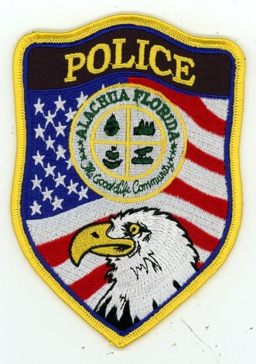 FLORIDA FL ALACHUA POLICE NICE SHOULDER PATCH SHERIFF
