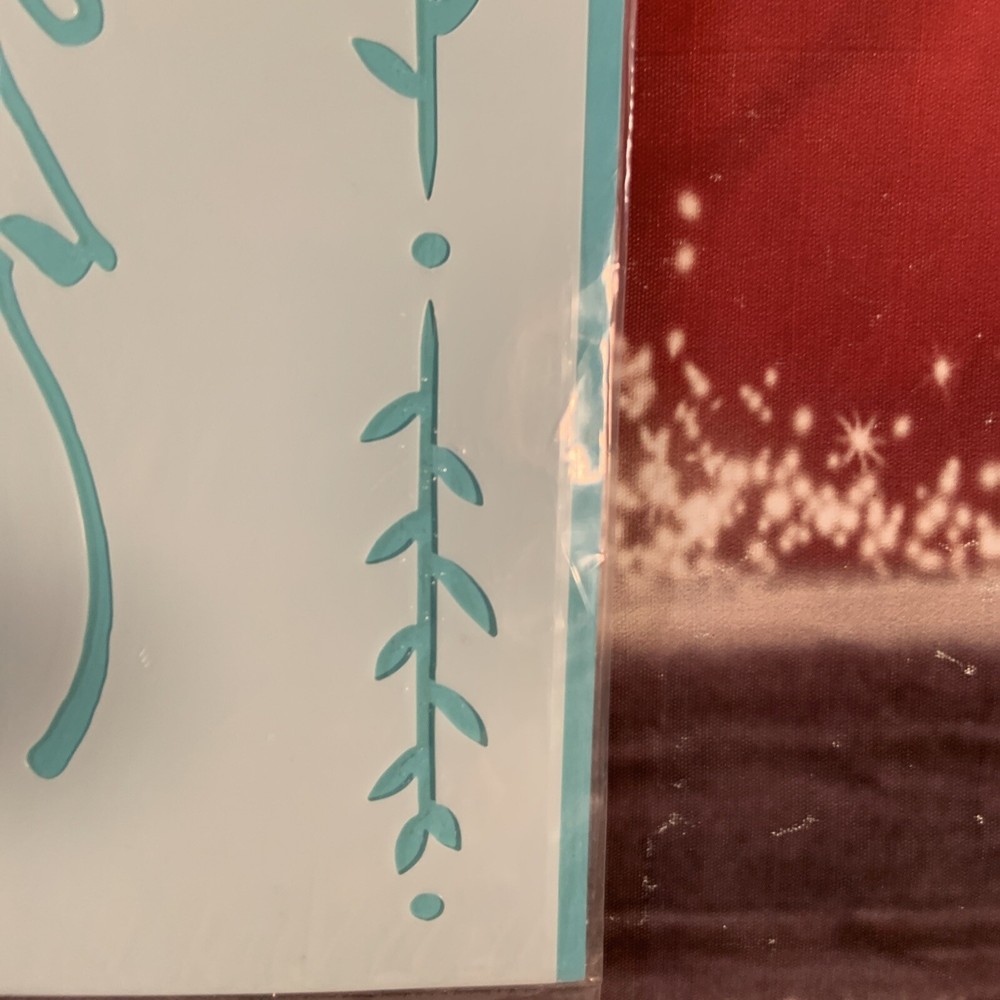 Gather Reusable Stencil .3 Designs.6.75”x16”.NIP