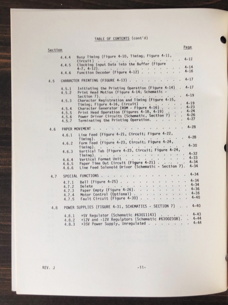 Centronics Model 101A Printer Technical Manual (1978)