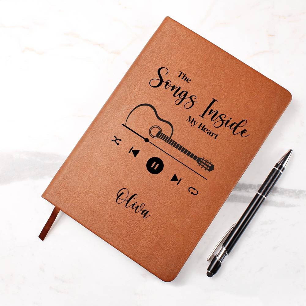 Personalized Guitar Lyric Journal