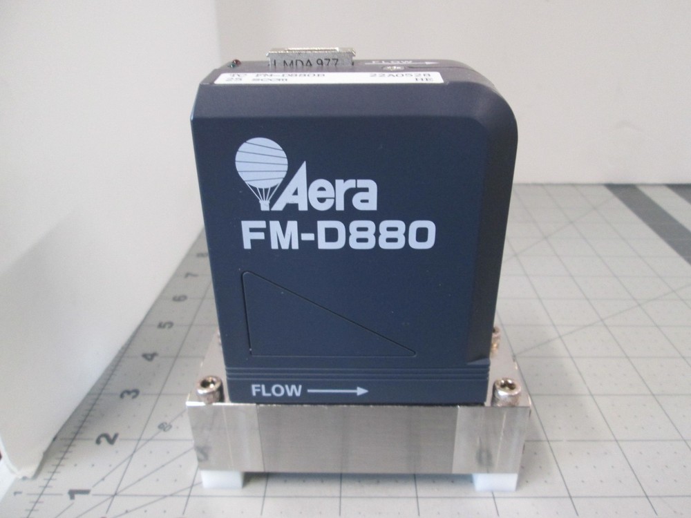 Aera, FM-D880B, He, 25 SCCM, Mass Flow Controller, New