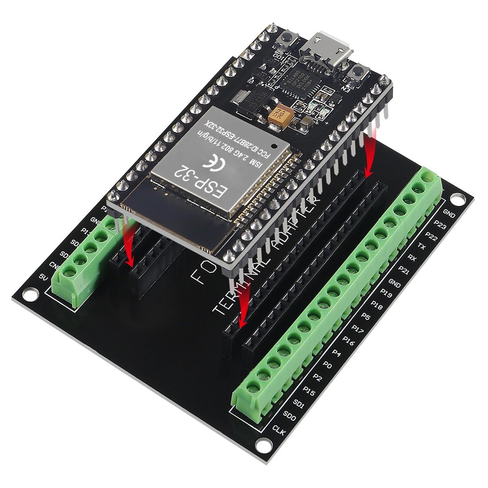3 Set ESP32 Development Board 38Pin Narrow Version WiFi + Bluetooth Microcont...