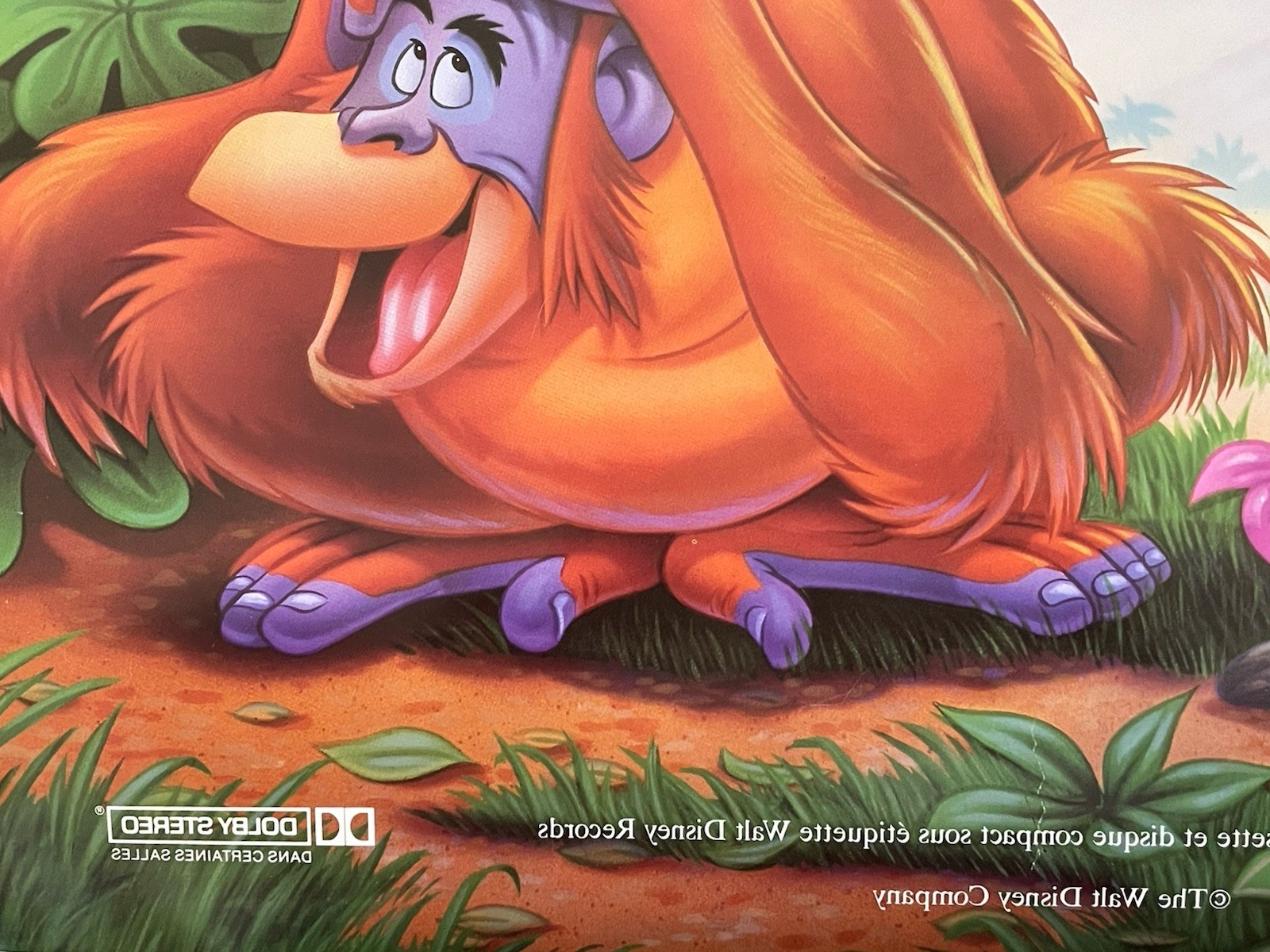 Disney THE JUNGLE BOOK French Original Movie Theater Poster 41”x 27”