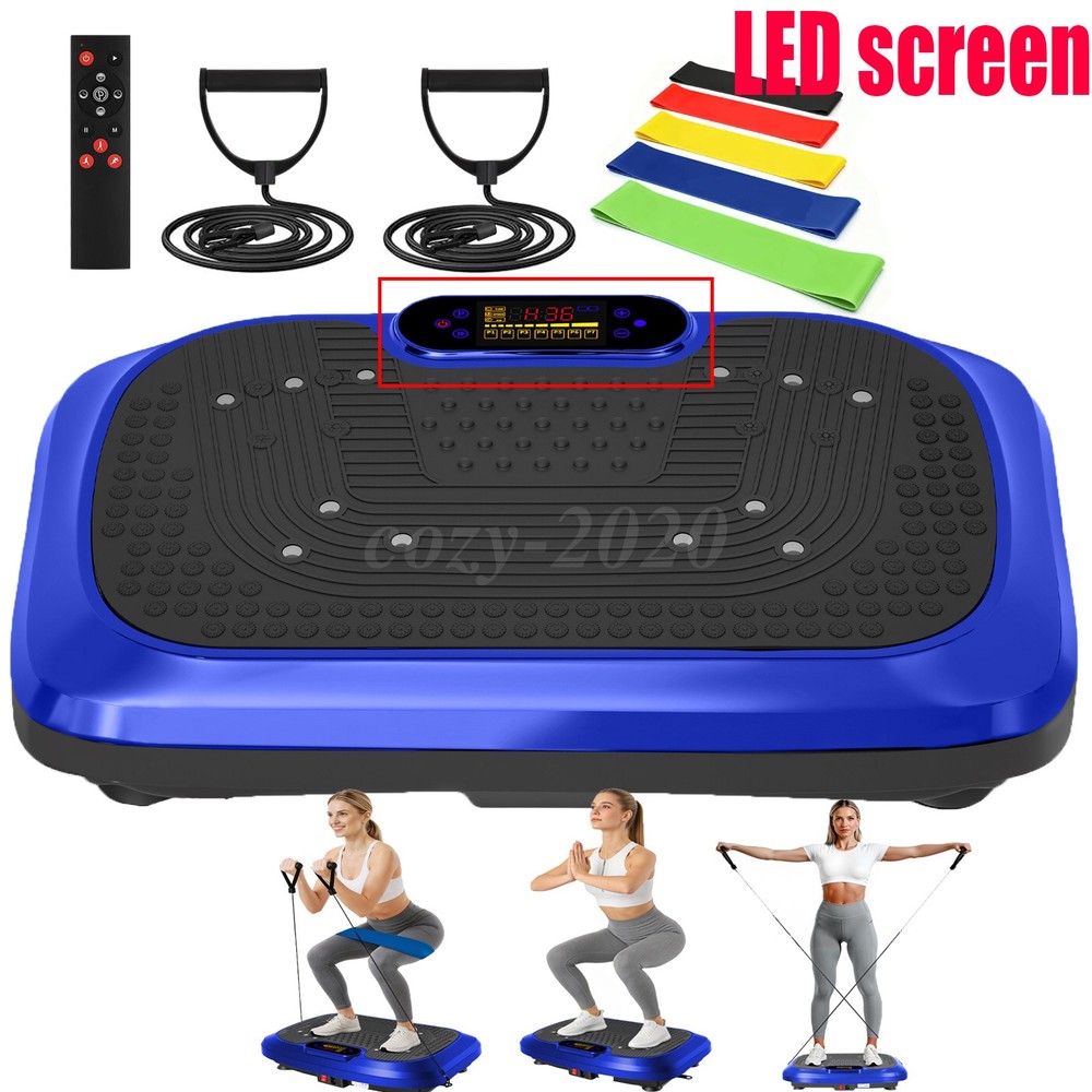 Vibration Plate Exercise Machine for Weight Loss & Lymphatic Drainage Bluetooth