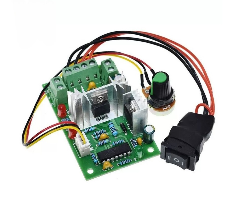 DC 10-36V Motor Speed Controller Reversible PWM Control Forward / Reverse switch