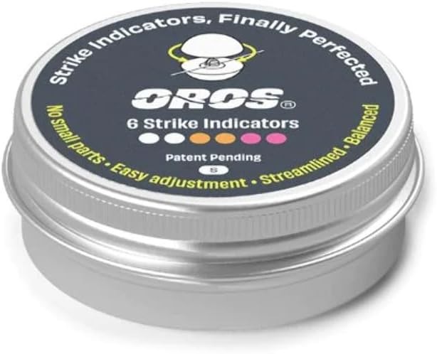 Oros Strike Indicator 6-Pack in and Colors Large, Assorted