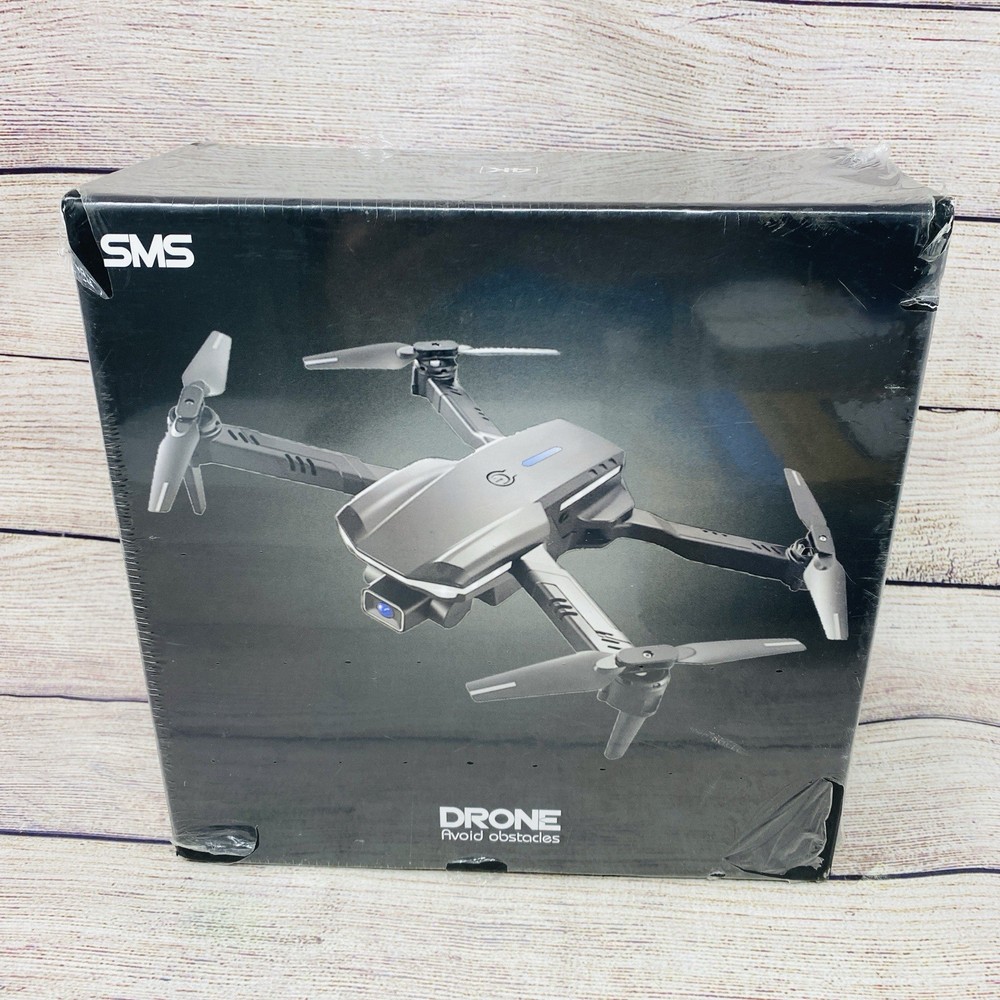 Drone-Avoid Obstacles SMS 4k Camera NEW SEALED SMS Retail $299.99 "New & Sealed"
