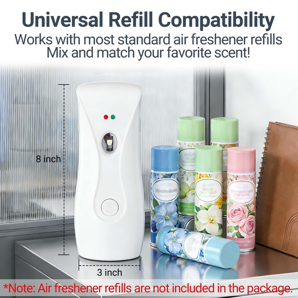 Automatic Air Freshener Dispensers (1-Pack) Timing Aromatherapy Diffuser for ...