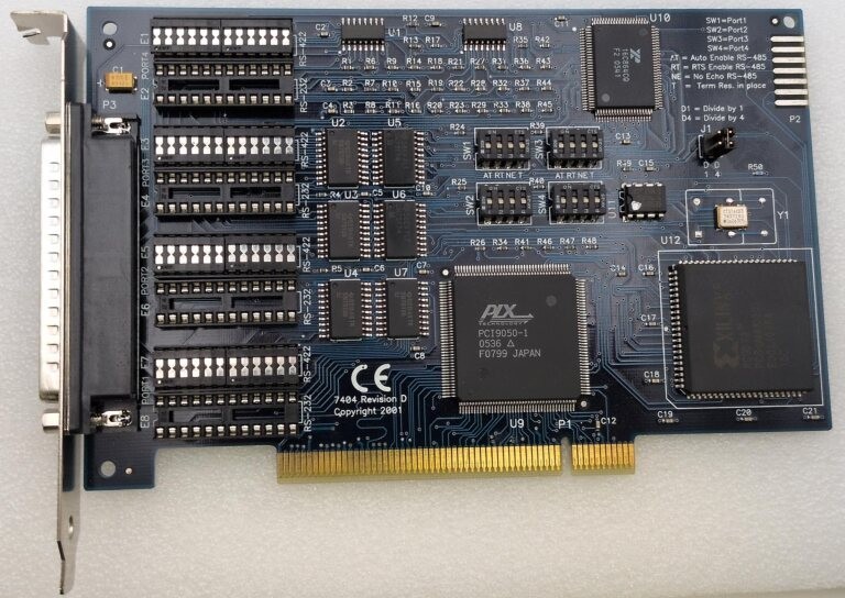 KONTRON UC232PCI/4-85 199518 SERIAL INTERFACE CARD