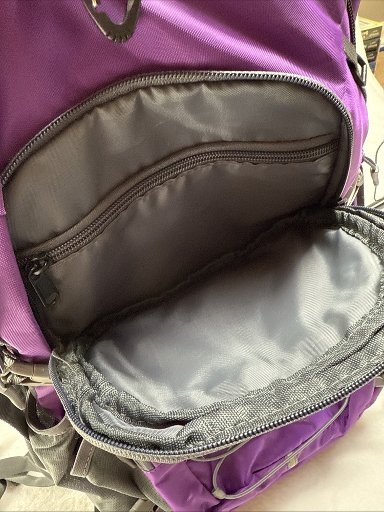 NEW Maelstrom Hydration Backpack Hiking Backpack Purple - No Bladder