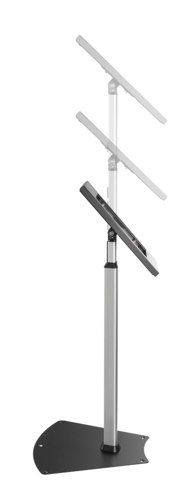 Universal Tablet iPad Anti-Theft Security Floor Stand Kiosk Display Case Holder