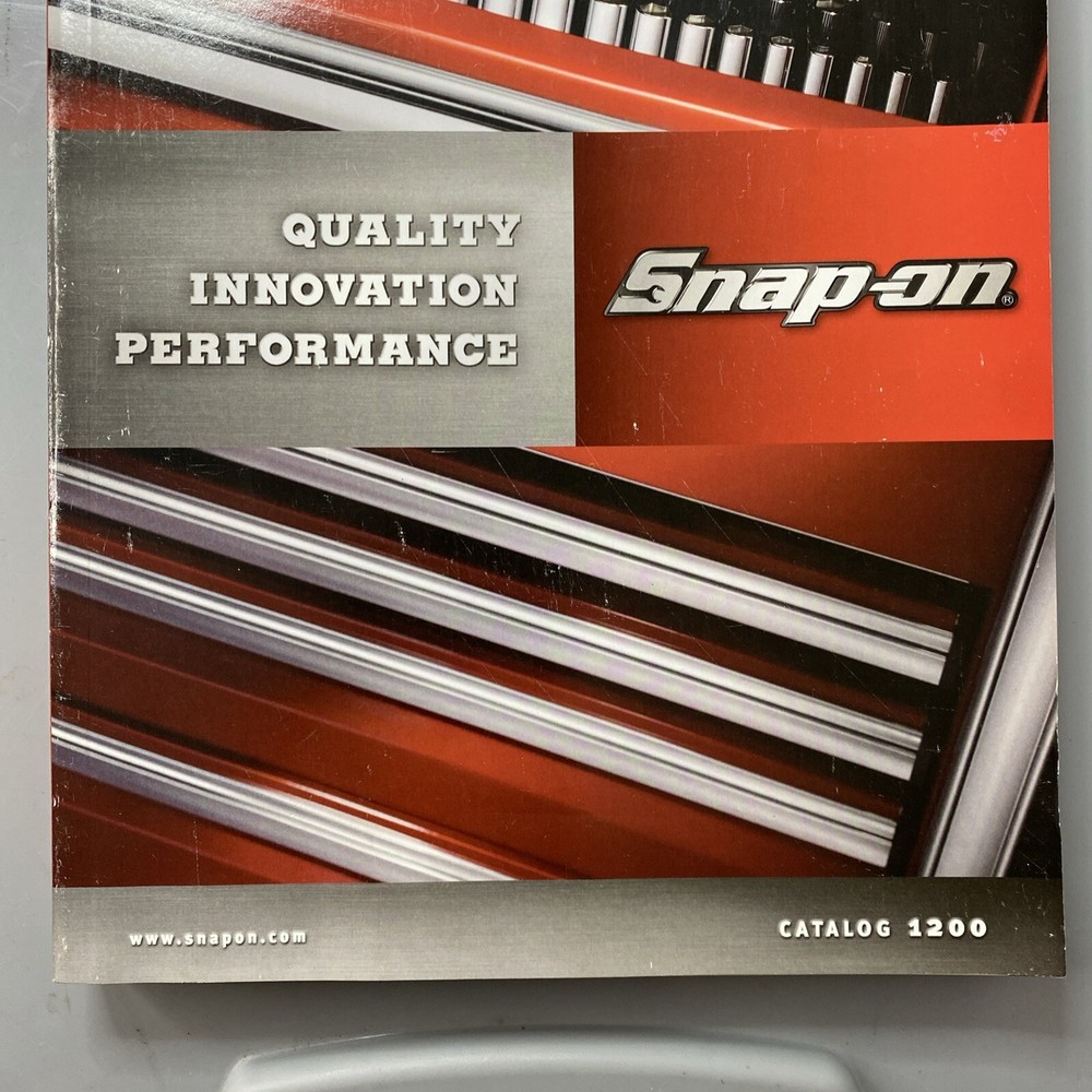 2012 Snap-On Tools Catalog #1200 over 600 pages