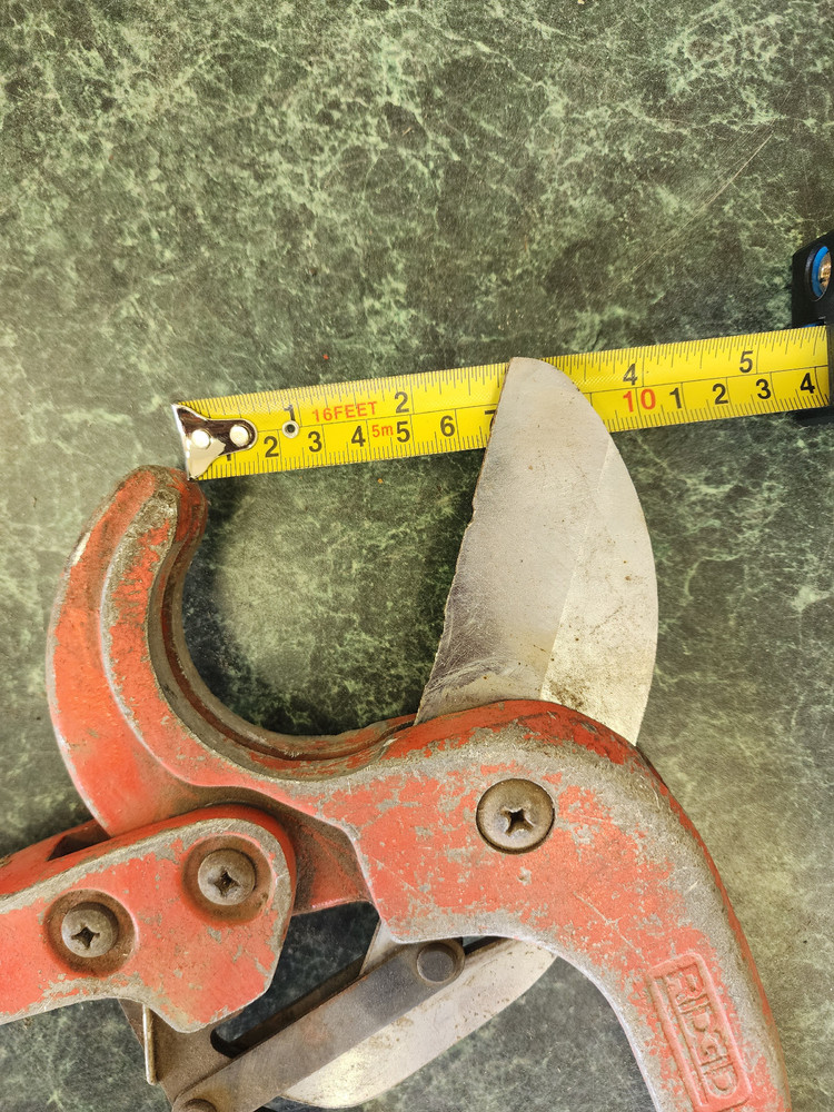 Ridgid 2" PVC Pipe Cutter