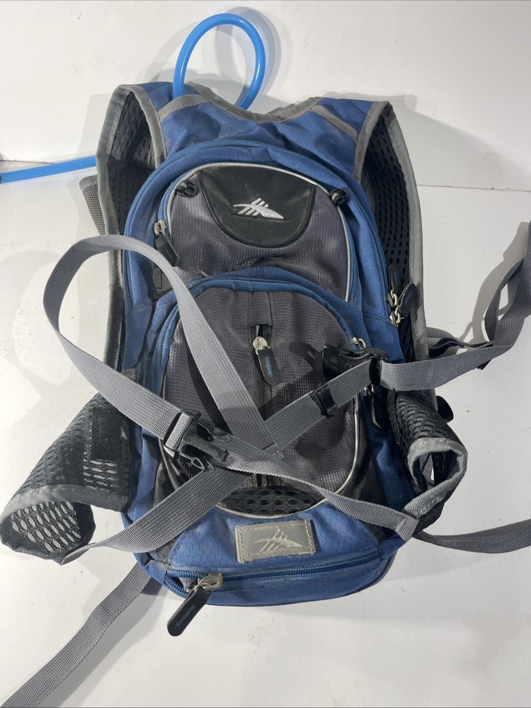 High Sierra Blue Hydration Pack With Bladder