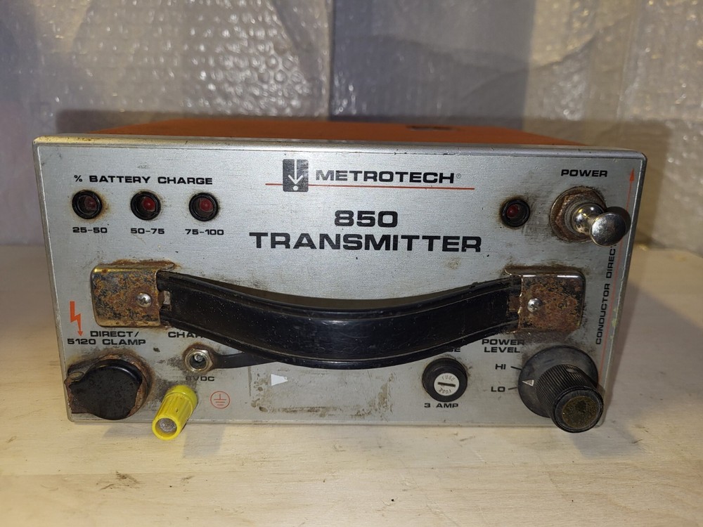 METROTECH 850 LINE TRACER CABLE PIPE Locator Transmitter only