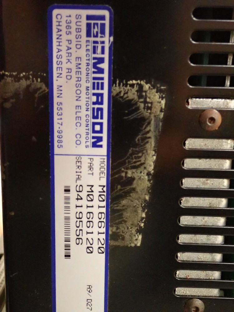 M0166120 EMERSON POSITIONING DRIVE