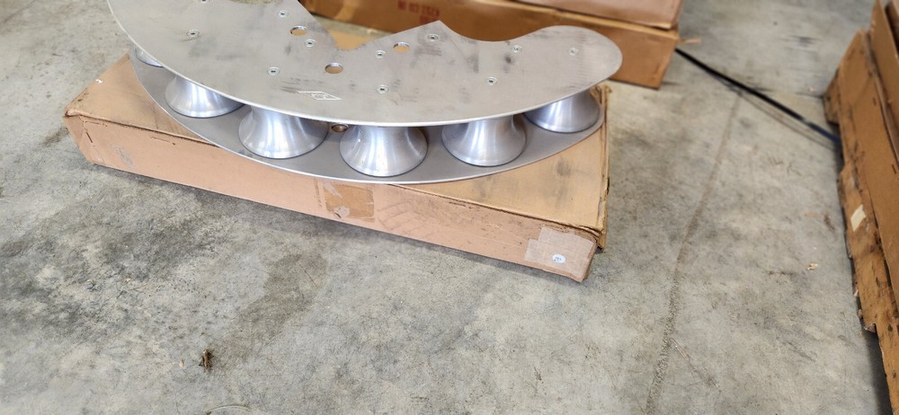 GMP 84455 5" 6-Sheave Manhole Quadrant Block Underground Cable Pulling   NEW