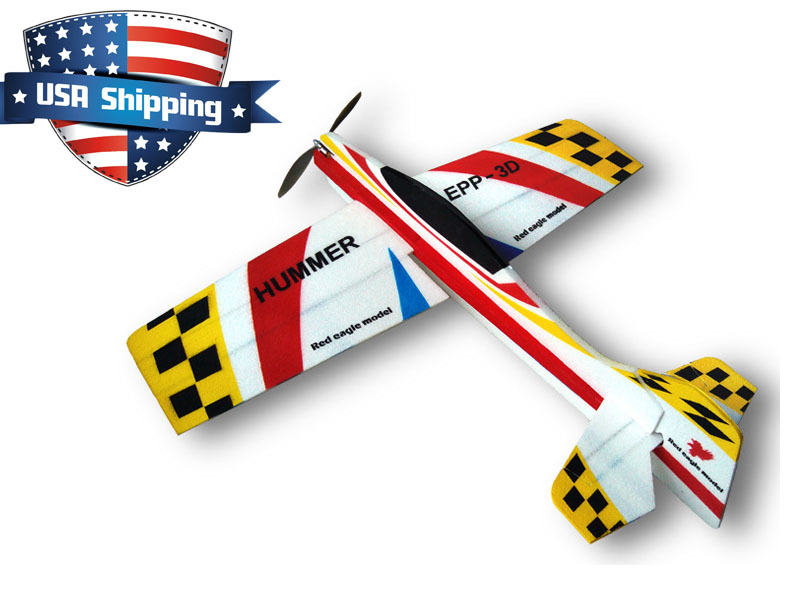 39in Red Eagle EPP Foam 3D Profile Hummer RC Airplane Kit