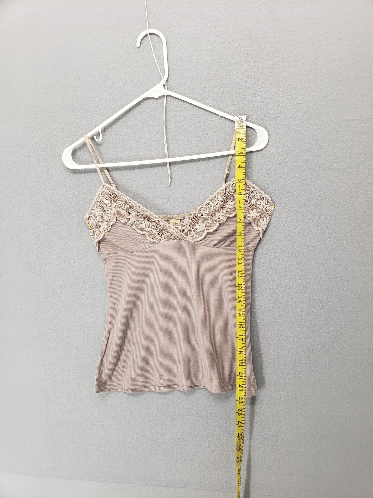 Only Hearts Camisole Womens Small Lace Trim Modal Spandex Tank Top Lingerie