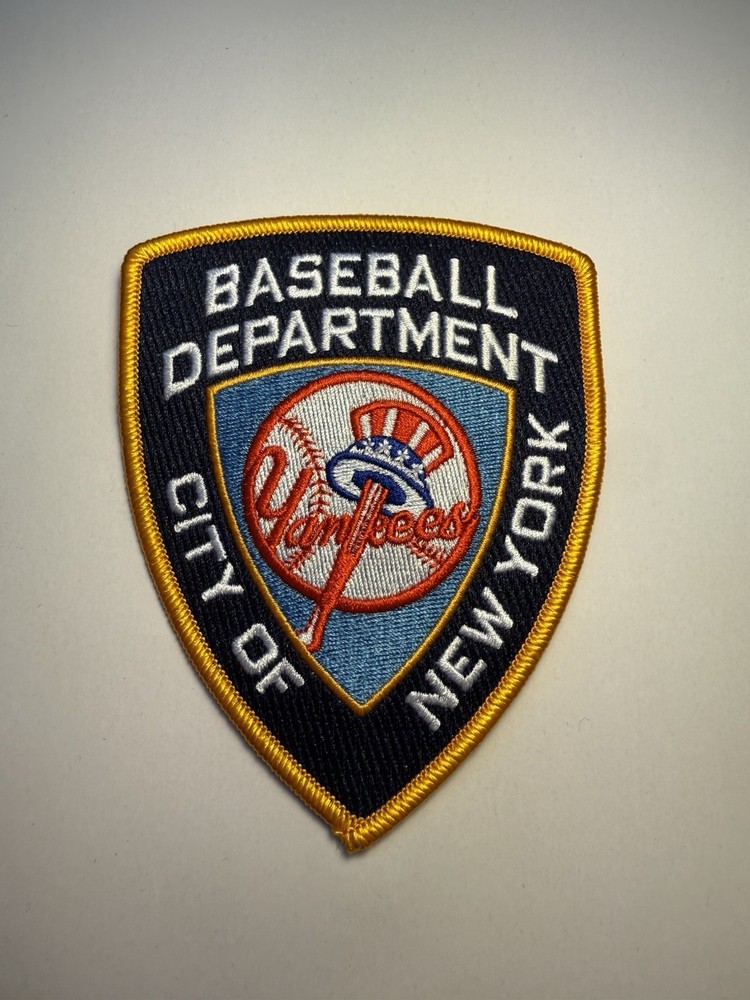 NYPD Yankee Baseball patch
