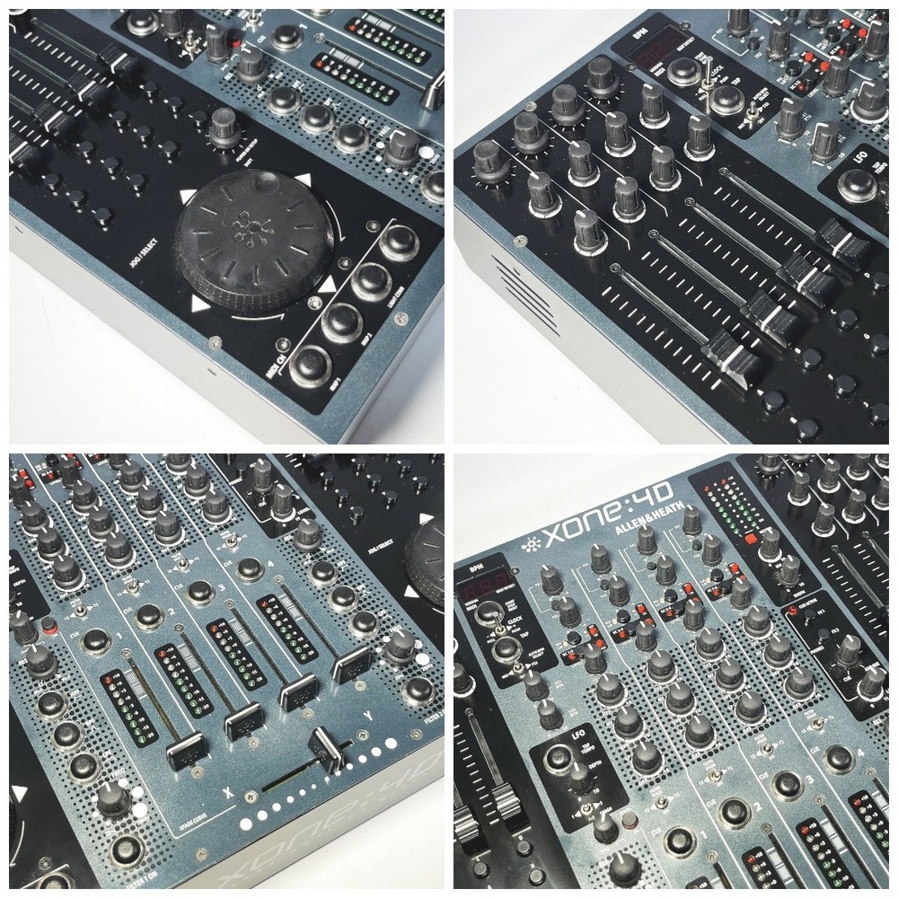 ALLEN&HEATH XONE:4D DJ Mixer Controller Audio Interface MIDI DJ Equipment