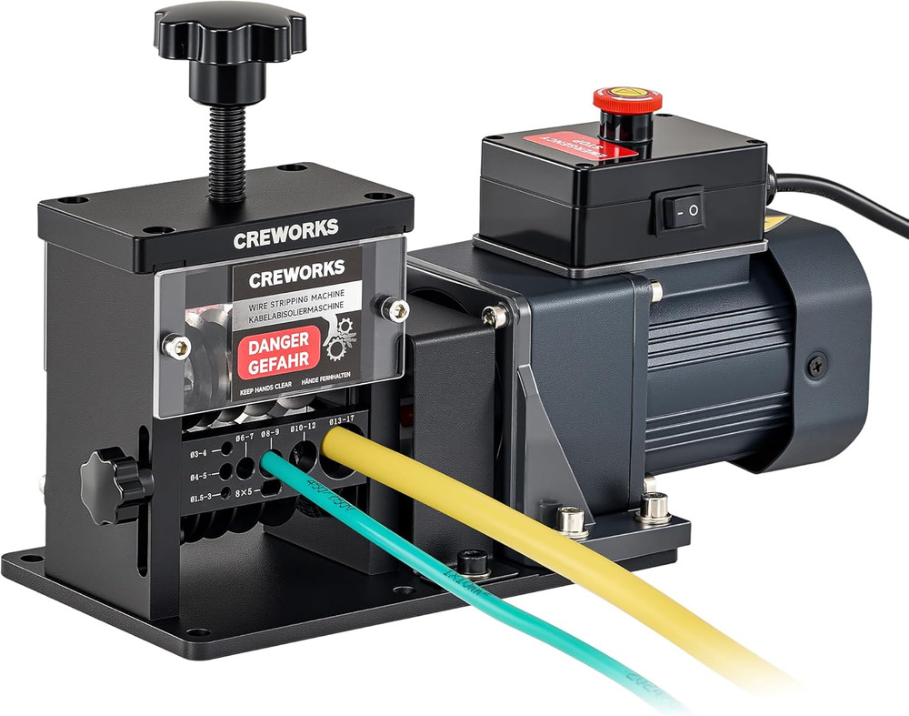 Automatic Wire Stripper Machine, 8 Channel Electric Wire Stripping Machine for 0