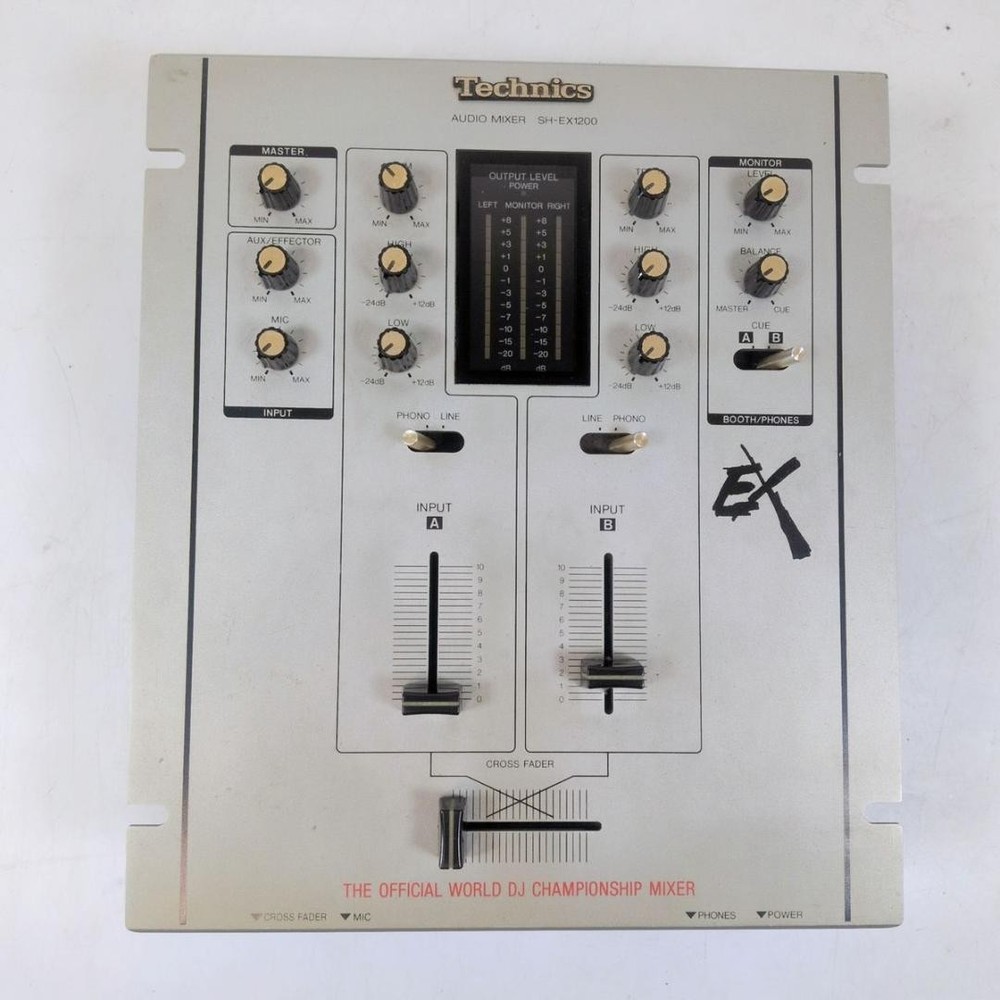 Technics SH-EX1200 Silver DJ Mixer