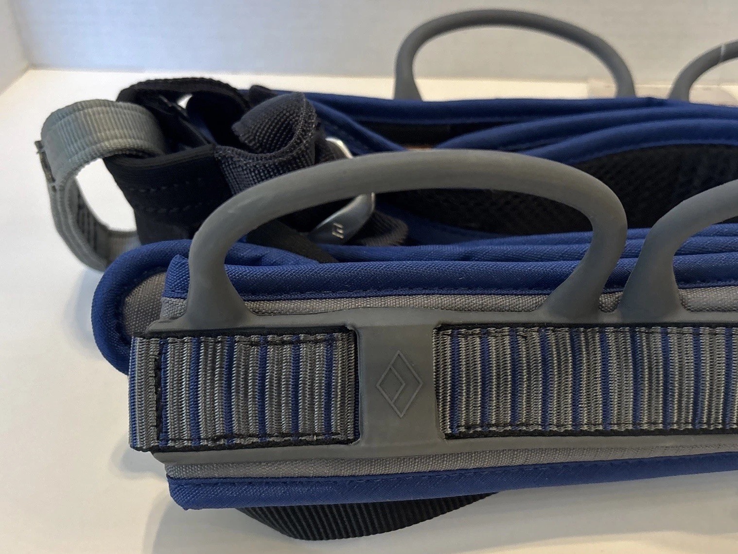 Women's Black Diamond Primrose All Around Climbing Harness Size 12 Blue Gray