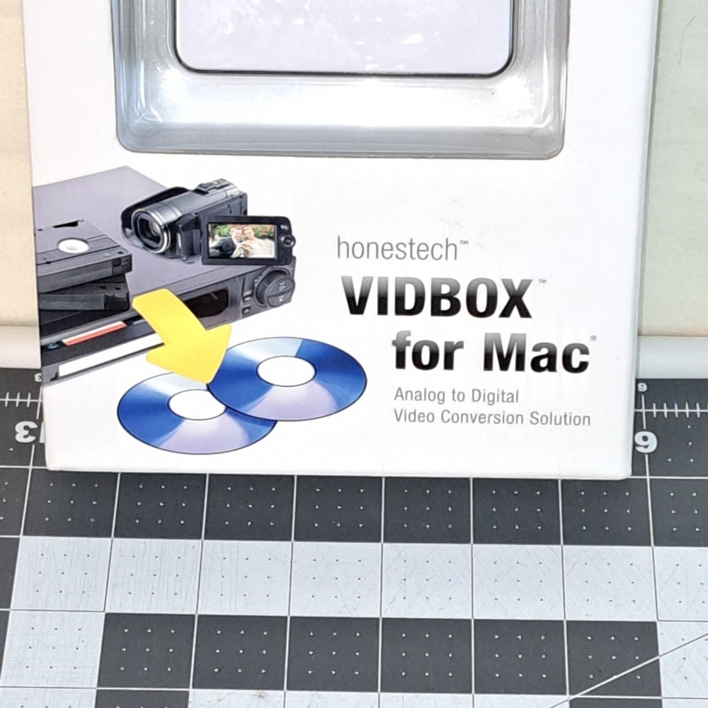 Honestech Vidbox For Mac Analog to Digital Video Conversion Solution New