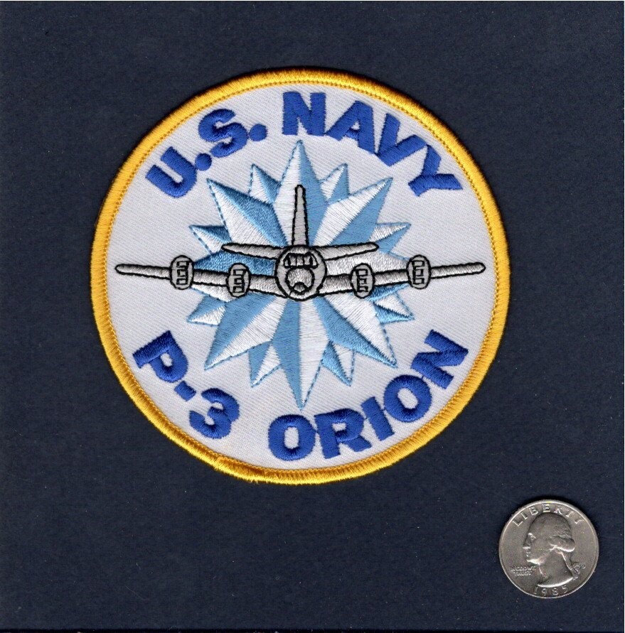 P-3C P-3 ORION US NAVY Lockheed VP Patrol Squadron Aircraft Patch