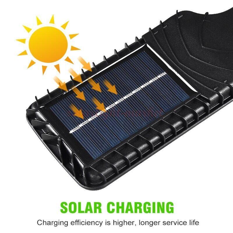 3PCS Outdoor Solar Wall Light LED Motion Sensor Bright Flood Street Lamp 3 Modes